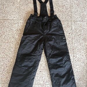 Weatherproof Black Kids Overalls